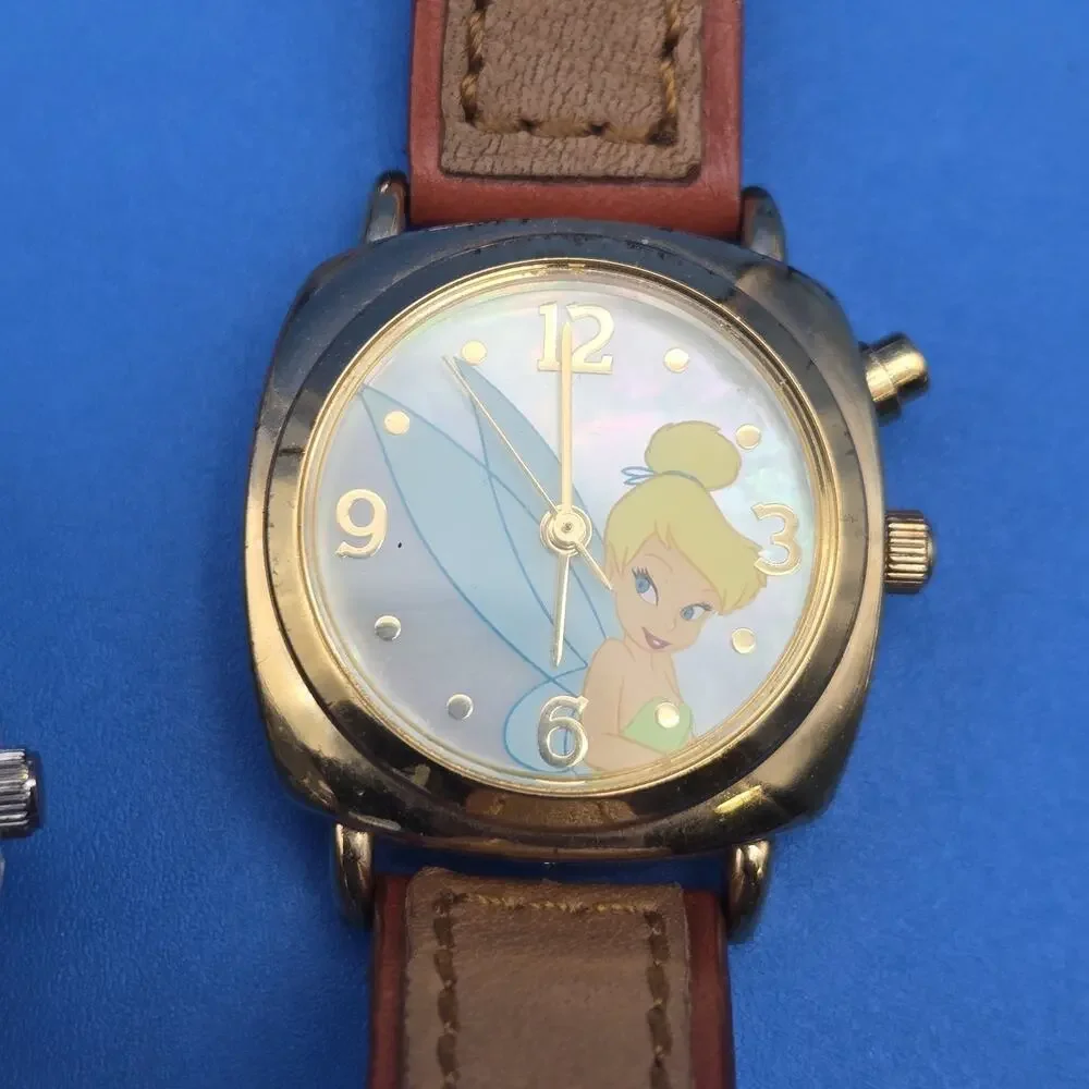Lot of 16 Character Watches Disney Mickey Minnie Tinker Bell Pooh Untested